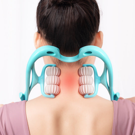 Six-Wheel Neck Massager – Comprehensive Massage for Neck & Shoulder Relief