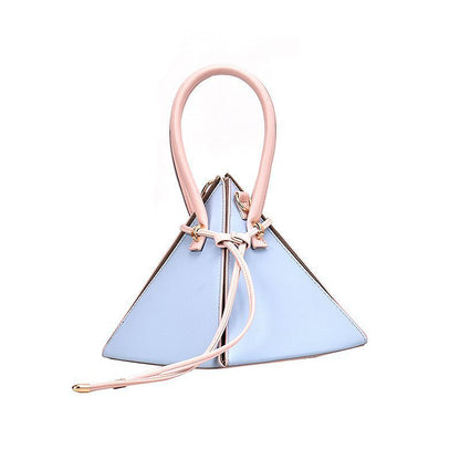 Sleek Triangle Crossbody Bag – Fashionable & Unique Shape