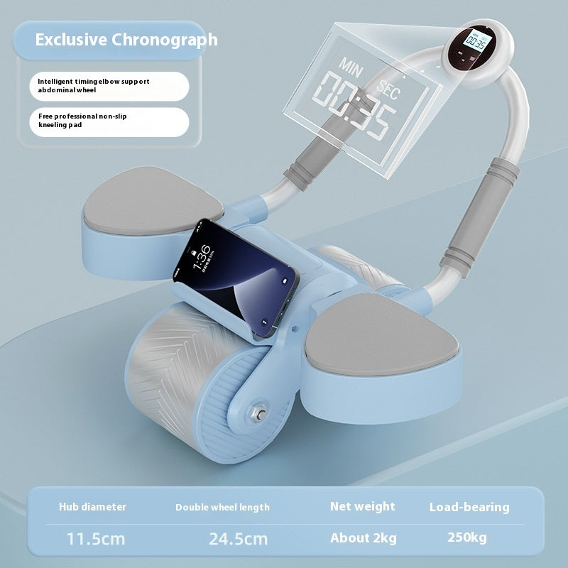 Abdominal Wheel Automatic Rebound New Elbow Support