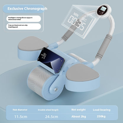 Abdominal Wheel Automatic Rebound New Elbow Support