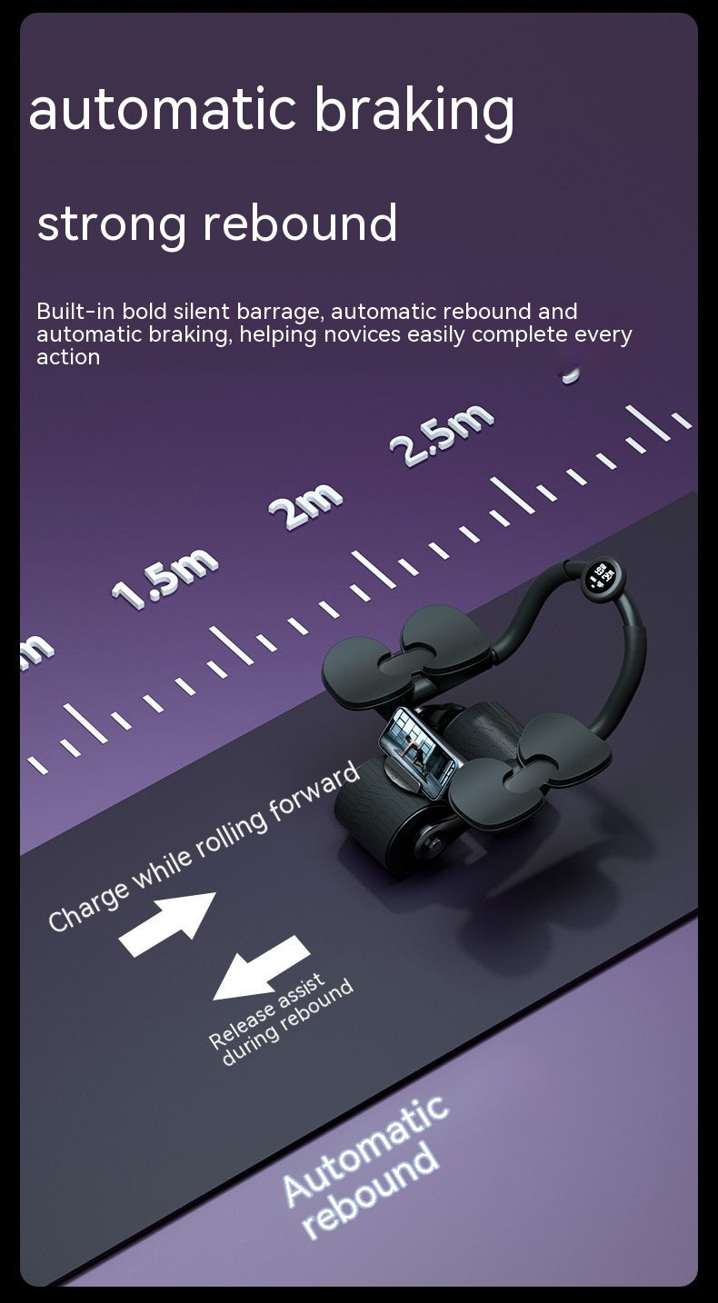 Elbow Support Automatic Rebound Abdominal Wheel