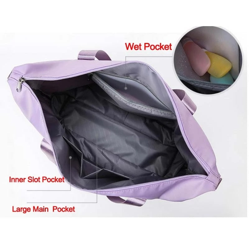 Foldable Storage Travel Bag Waterproof Large Capacity