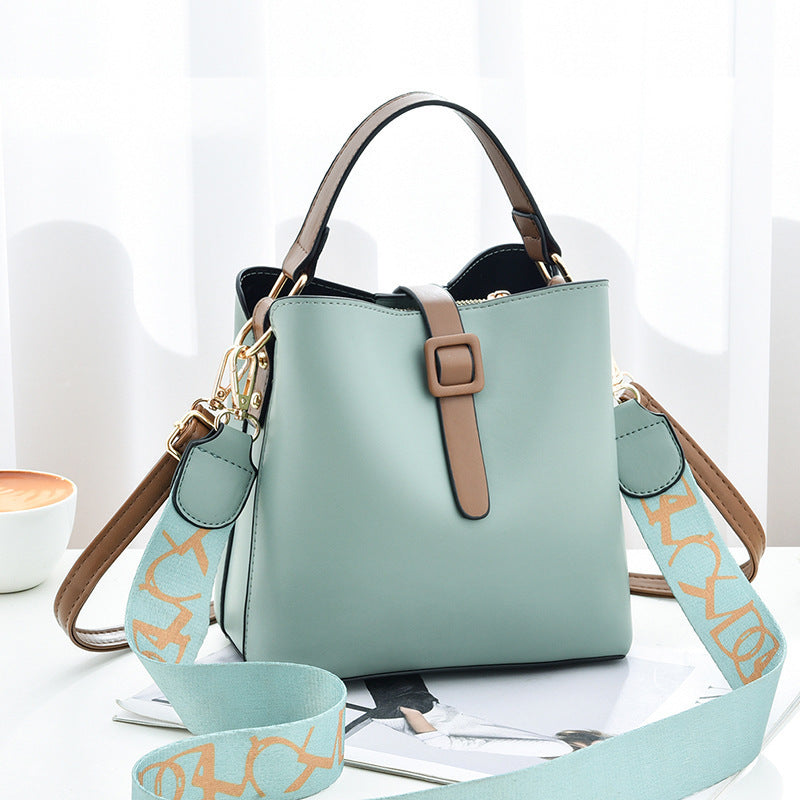 Korean Style Bucket Shoulder Bag – Trendy & Chic with a Modern Bucket Design