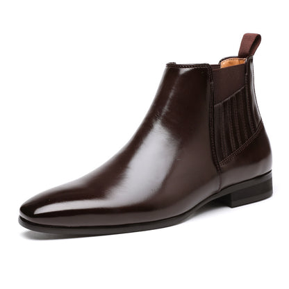 Men’s Pointed Toe Chelsea Boots – Sleek & Stylish for a Sharp Look