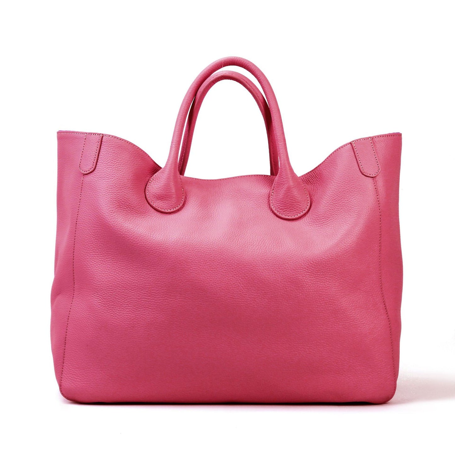 Hand-held Fashionable Tote Bag – Top Layer Leather, Perfect for Stylish Women