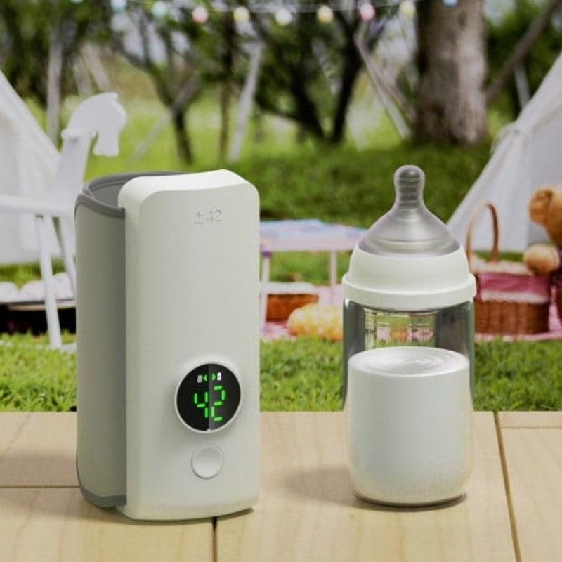 Cordless Portable Baby Bottle Warmer - Essential Travel Accessory for Parents