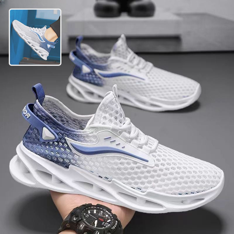 Men’s Lace-Up Running Sneakers – Comfortable & Supportive for Active Lifestyles