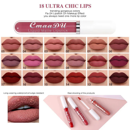 Matte Velvet Lip Gloss – Long-Lasting & Kiss-Proof