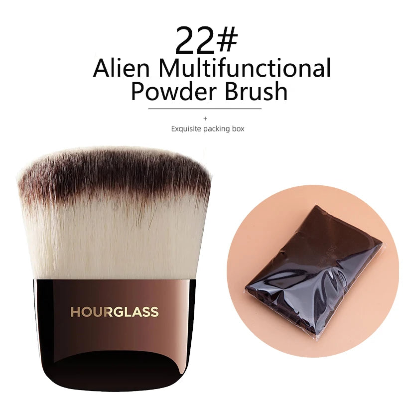 Hourglass Makeup Brush – Perfect for Powder, Foundation, Contour & Blush