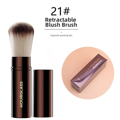 Hourglass Makeup Brush – Perfect for Powder, Foundation, Contour & Blush