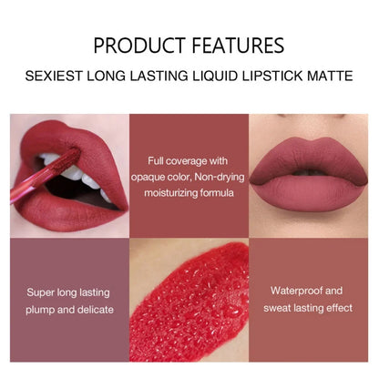 Matte Velvet Lip Gloss – Long-Lasting & Kiss-Proof