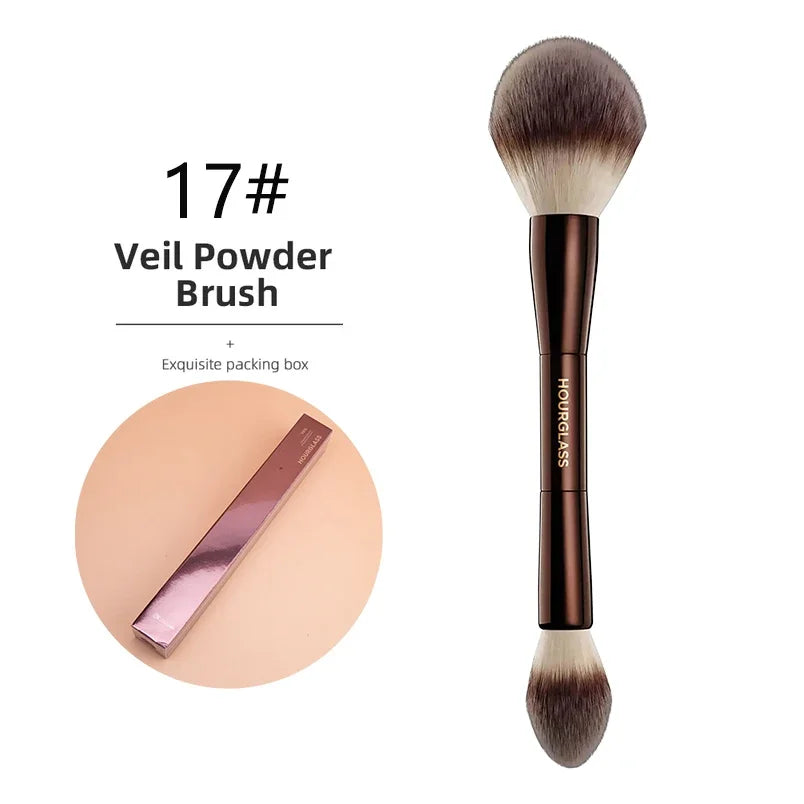 Hourglass Makeup Brush – Perfect for Powder, Foundation, Contour & Blush