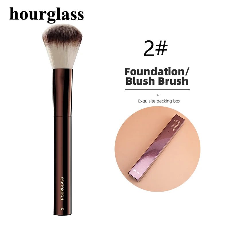 Hourglass Makeup Brush – Perfect for Powder, Foundation, Contour & Blush