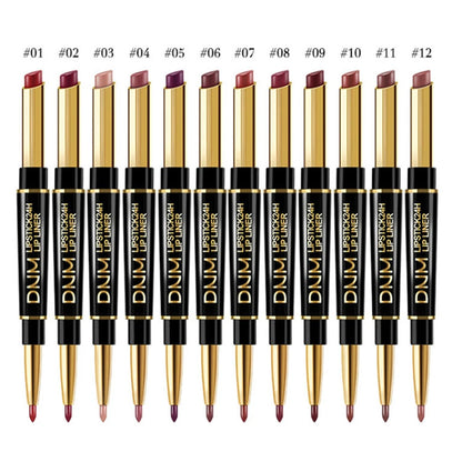 Double-Ended Lipstick – Non-Stick & Long-Lasting Wear