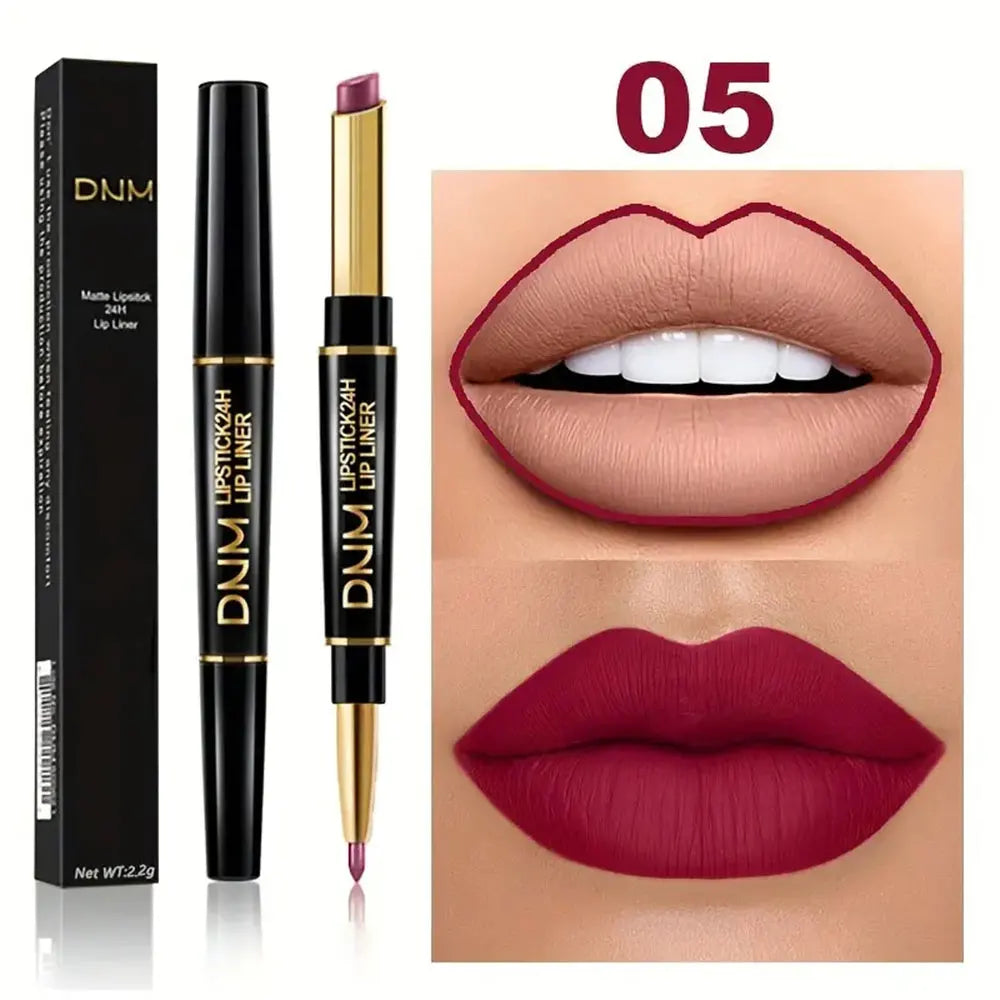 Double-Ended Lipstick – Non-Stick & Long-Lasting Wear