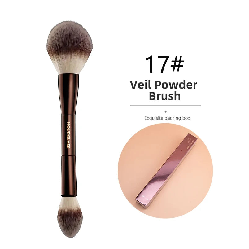 Hourglass Makeup Brush – Perfect for Powder, Foundation, Contour & Blush