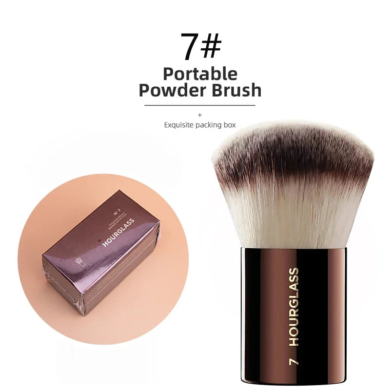 Hourglass Makeup Brush – Perfect for Powder, Foundation, Contour & Blush