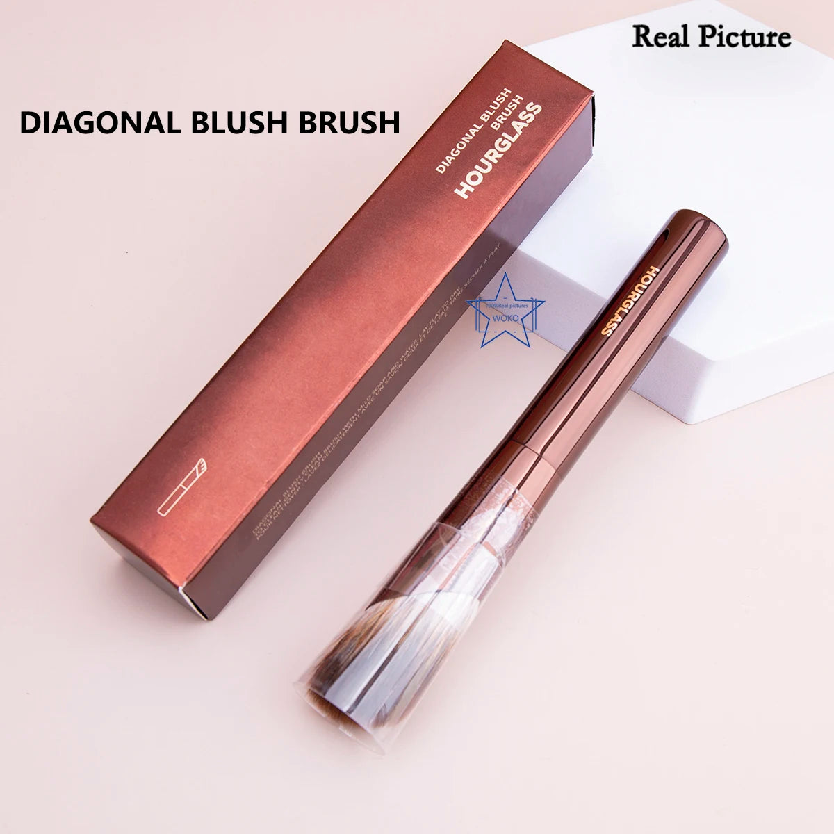 Hourglass Makeup Brush – Perfect for Powder, Foundation, Contour & Blush