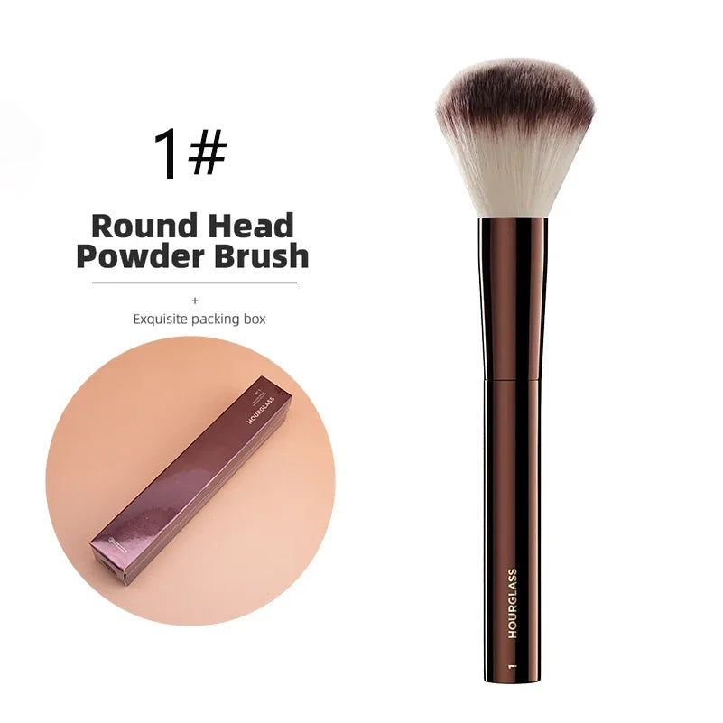 Hourglass Makeup Brush – Perfect for Powder, Foundation, Contour & Blush