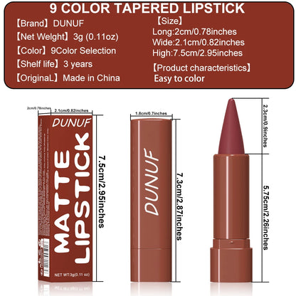 Gradient Lip Liner Pen – Matte Velvet Finish & Smooth Application