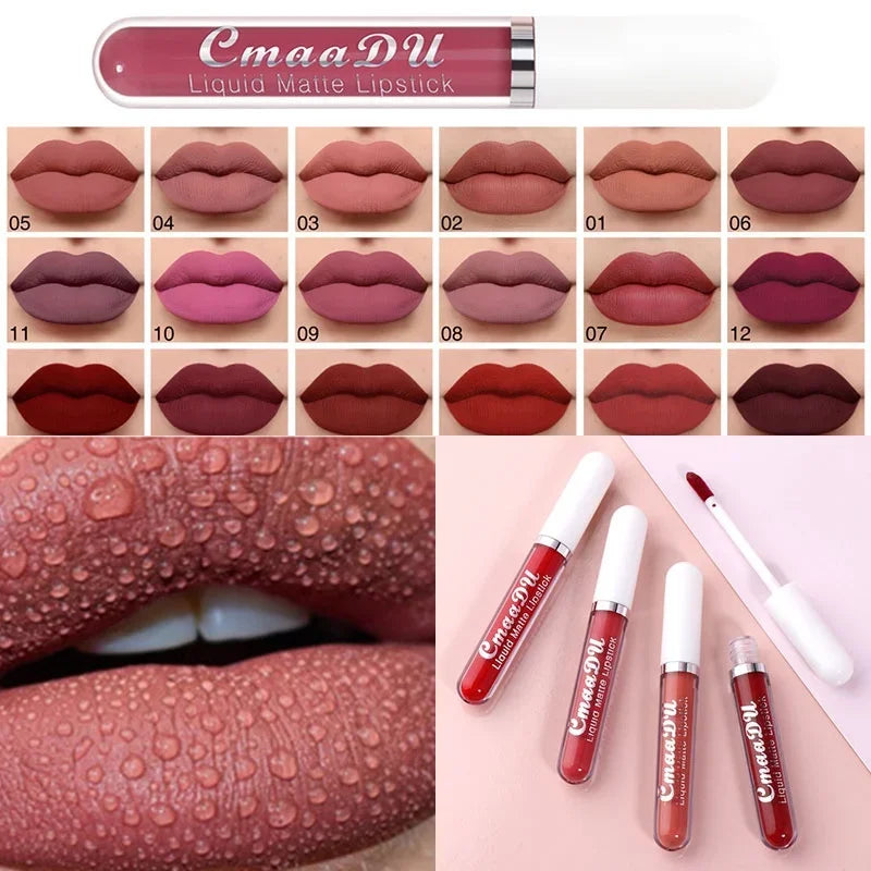 Matte Velvet Lip Gloss – Long-Lasting & Kiss-Proof