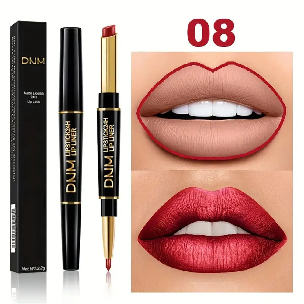 Double-Ended Lipstick – Non-Stick & Long-Lasting Wear