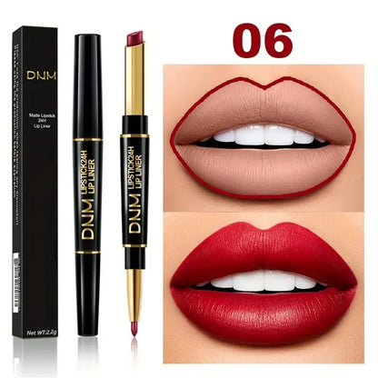 Double-Ended Lipstick – Non-Stick & Long-Lasting Wear