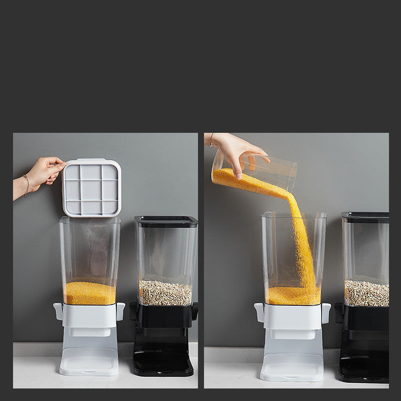 Cereal Dispenser for Countertop | Countertop Cereal Storage Dispenser | Automatic Cereal Dispenser