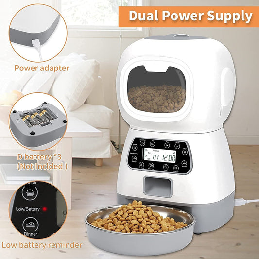 Smart Pet Feeder for Cats and Dogs | Automatic Pet Feeder with App Control | App Controlled Pet Feeder