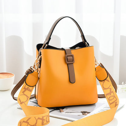 Korean Style Bucket Shoulder Bag – Trendy & Chic with a Modern Bucket Design