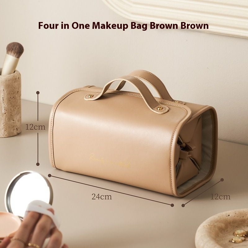 Folding Cosmetic Bag – Convenient & Space-Saving for Makeup Storage