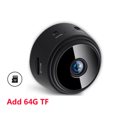 A9 Magnetic Suction Security Camera HD Camera Smart Infrared Night Vision Home