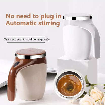 Rechargeable Stirring Mug – Convenient & Eco-Friendly for Easy Stirring