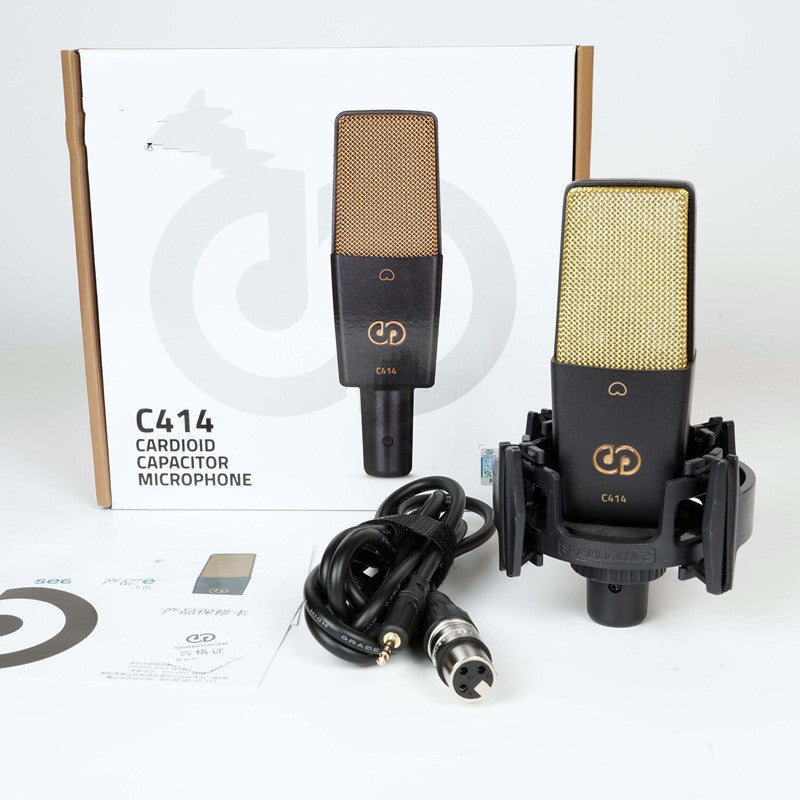 Live Sound Card Diaphragm Condenser Microphone