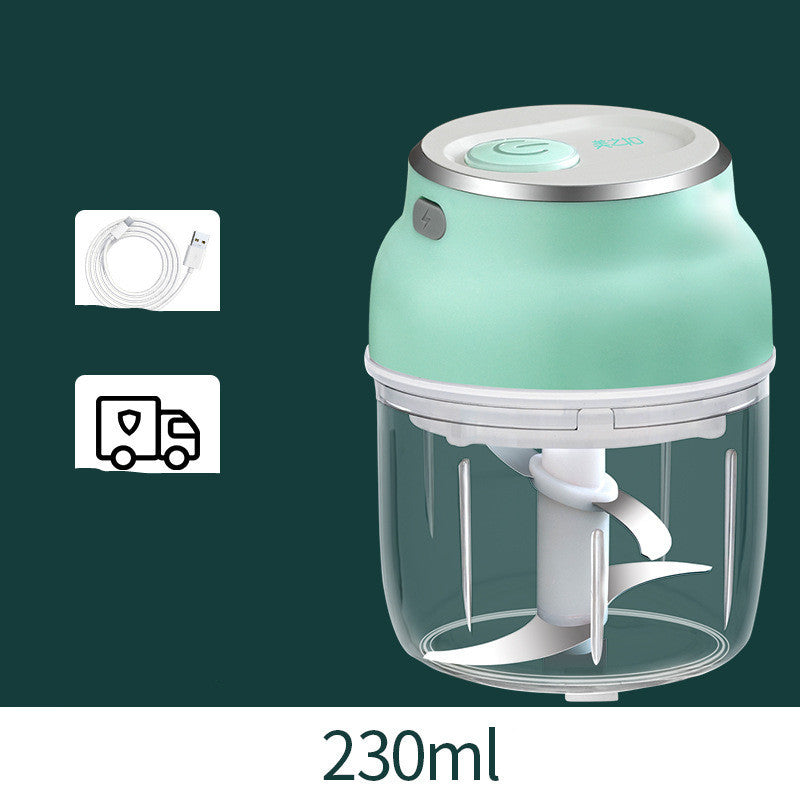 Mini Electric Garlic Chopper – Portable & Powerful Garlic Cutter for Effortless Kitchen Prep